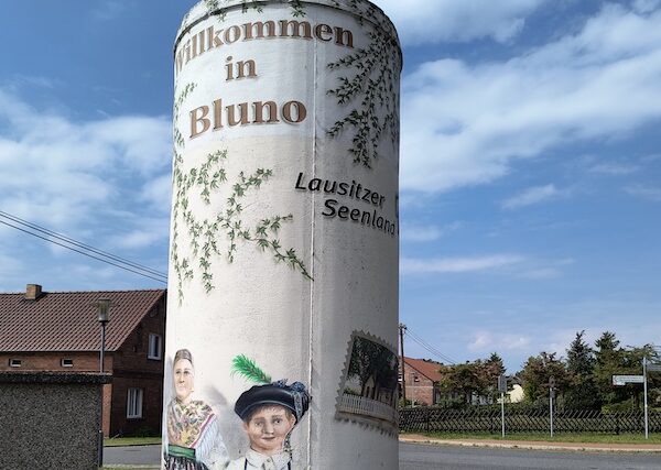 Bluno am nordöstlichen Rand der Lausitzer Seen