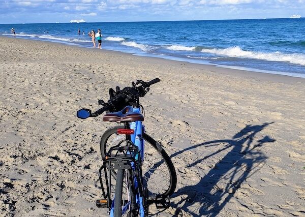 Letzter Stopp am Atlantik-Strand