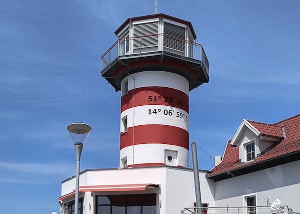 Leuchtturm am Geierswalder See